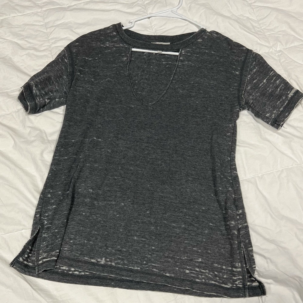 Lucky Brand Grey T Shirt Size S